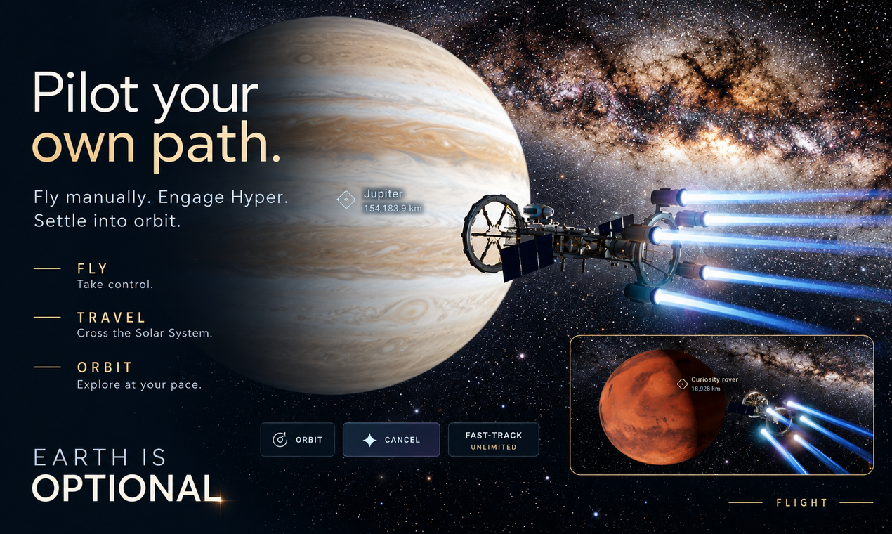 Pilot your own path — campaign composition based on gameplay