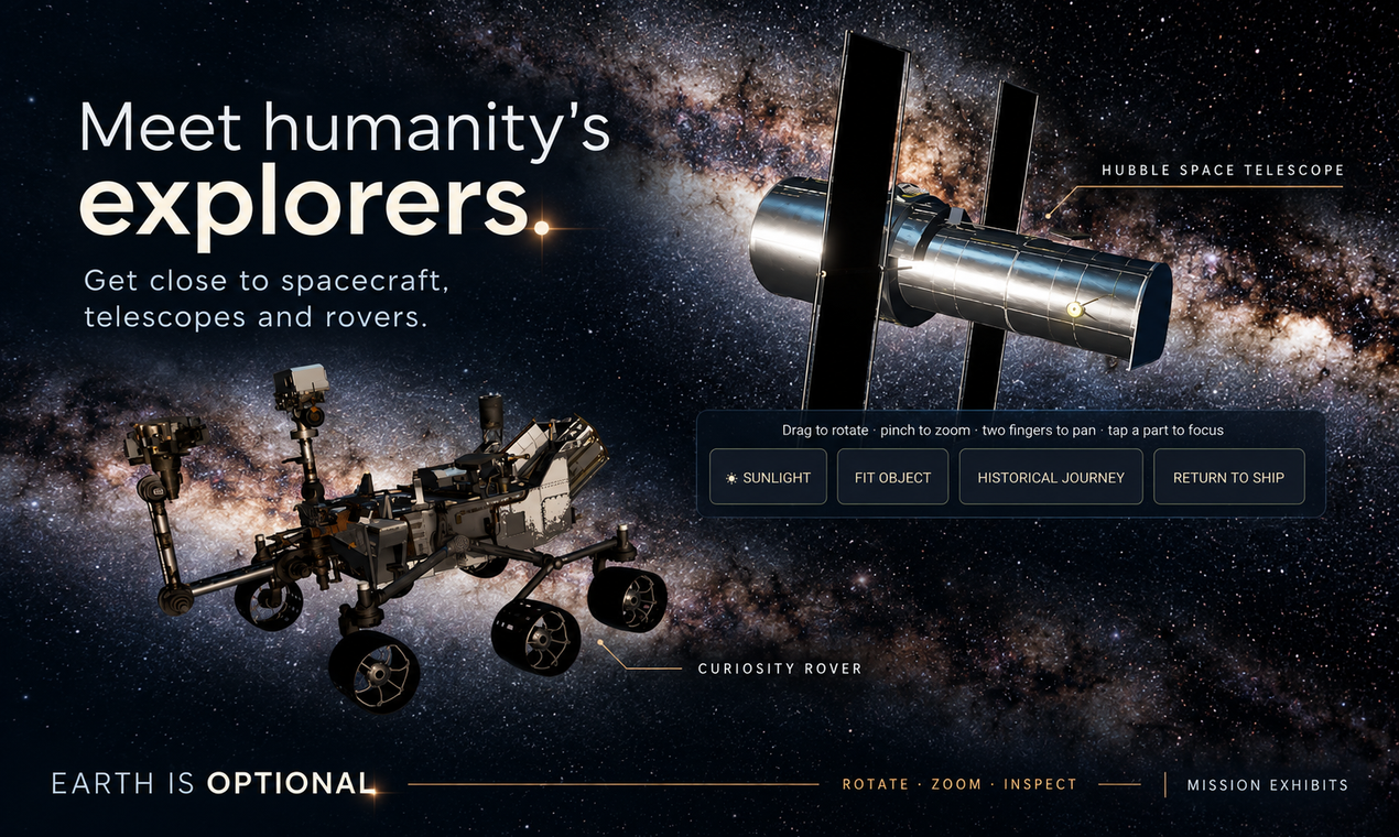 Meet humanity’s explorers — campaign composition based on gameplay